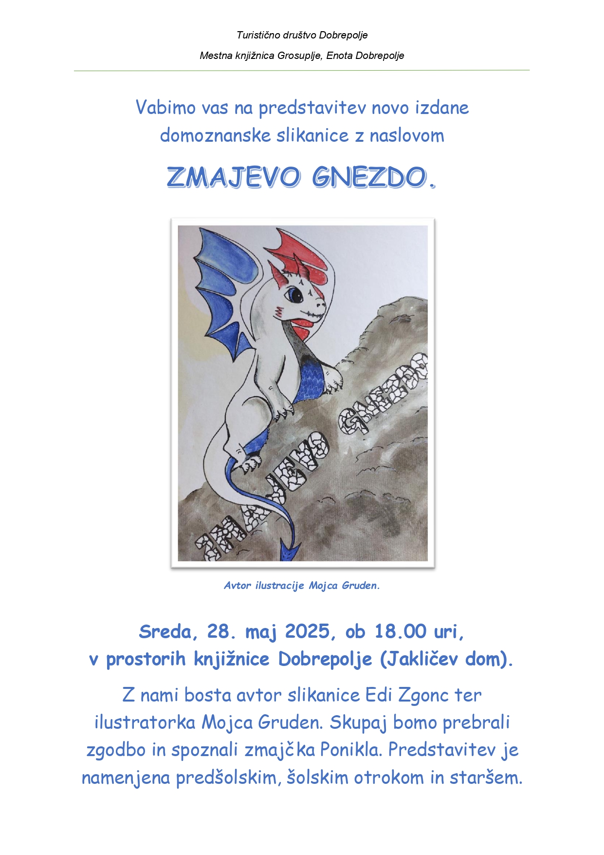 Pravljične urice - maj 2025 Zmajevo gnezdo_page-0001